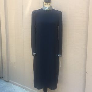 Sz 6 Bill Geoffrey’s Vintage Black Evening Dress